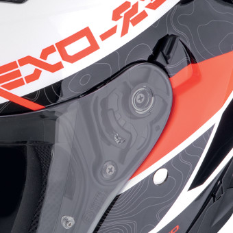 Scorpion Exo 230 Band Bianco Nero Rosso