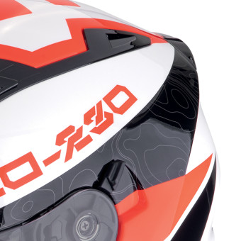 Scorpion Exo 230 Band Bianco Nero Rosso