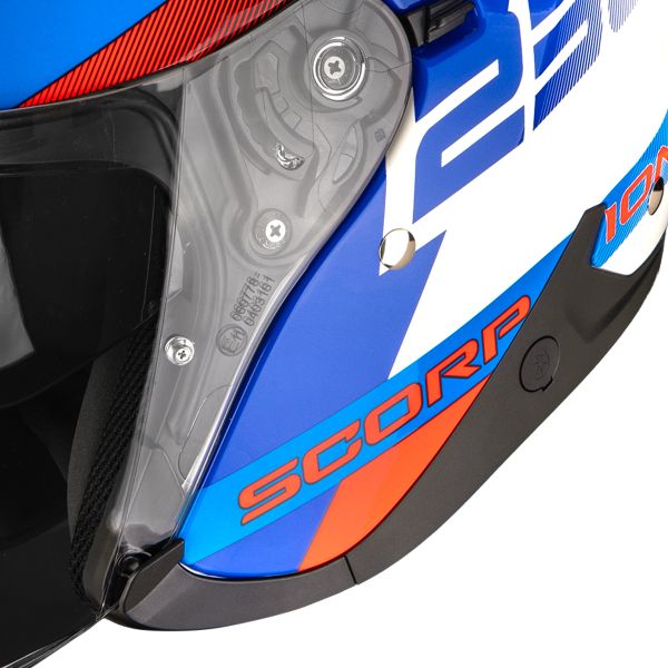Scorpion Exo 230 Comics White Blue Red