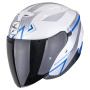 Casque Jet Scorpion Exo 230 Loop White Blue