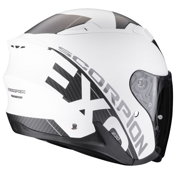 Scorpion Exo 230 QR Matt White Black