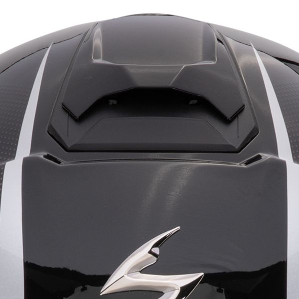 Scorpion Exo City II Intercity Black Chameleon + Kit Bluetooth Exo-Com Link-1