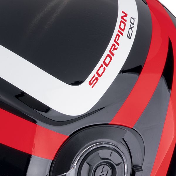 Scorpion Exo City II Riva Nero Rosso
