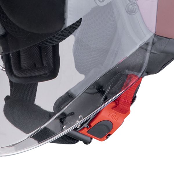 Scorpion Exo City II Riva Brown Silver + kit Exo-Com Link-1 Bluetooth