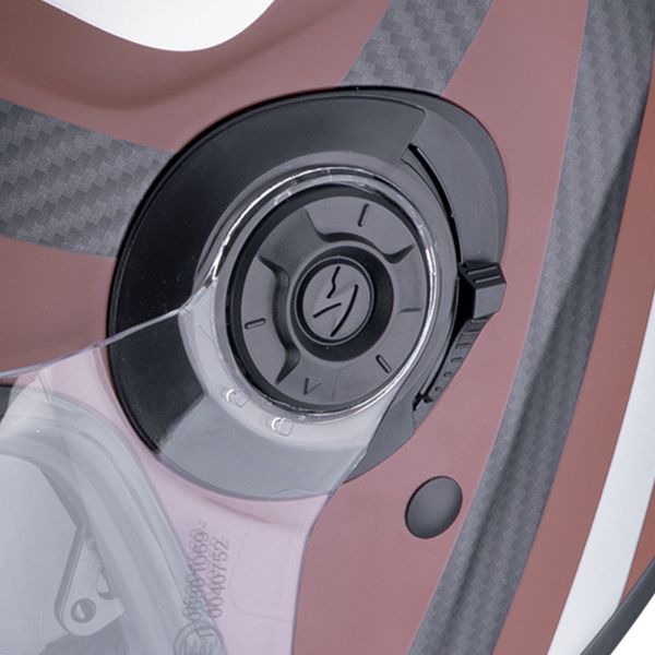 Scorpion Exo City II Riva Brown Silver + kit Exo-Com Link-1 Bluetooth