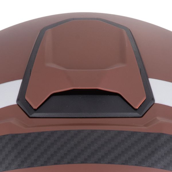 Scorpion Exo City II Riva Brown Silver + kit Exo-Com Link-1 Bluetooth