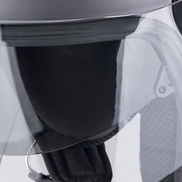 Scorpion Exo City II Riva Argento Opaco Nero Bianco