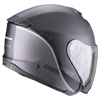 Scorpion Exo S1 Essence Black Matt Silver