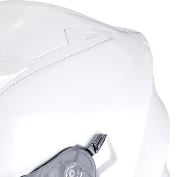 Scorpion Exo Z1 Pearl White + Kit bluetooth 5R Lite Solo