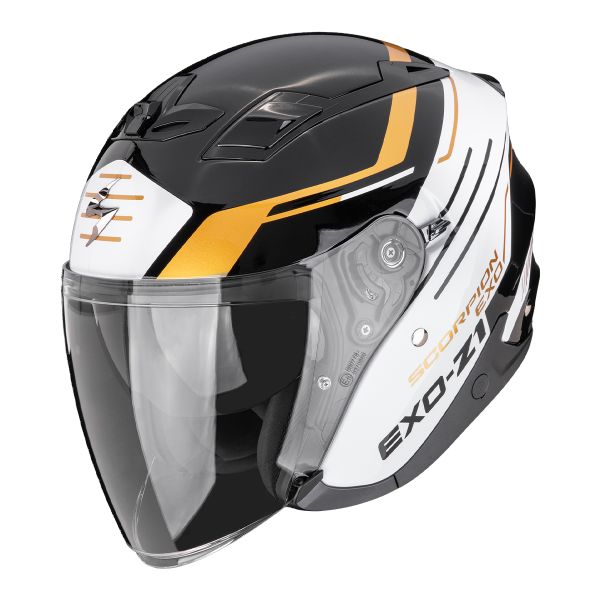 Jet Scorpion Exo Z1 Prymus Black White Gold