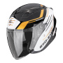 Casque Jet Scorpion Exo Z1 Prymus Black White Gold