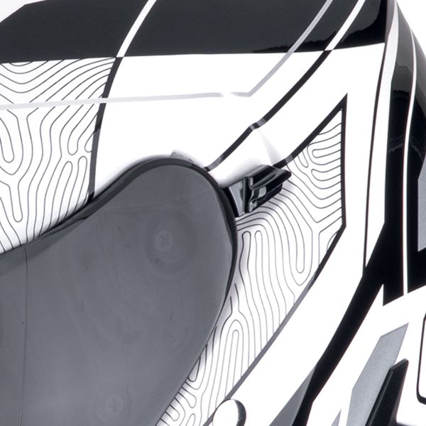 Scorpion Exo Z1 Vue White Black Silver + Kit bluetooth Exo-Com Link-1