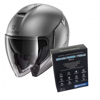 Jet Shark Citycruiser Blank Mat AMA + Kit Bluetooth Sharktooth Prime