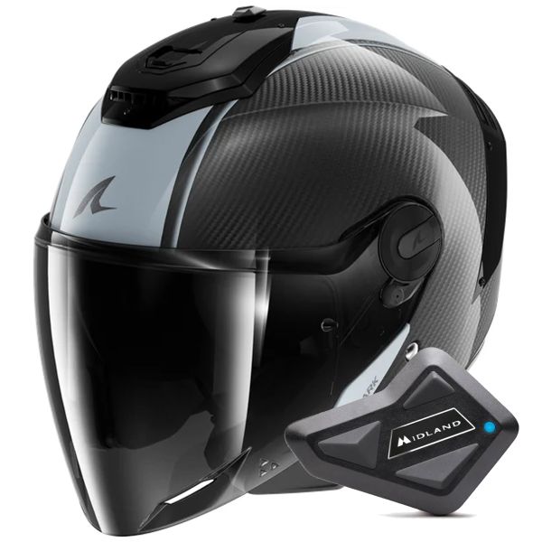 Jet Shark RS JET Carbon Blank DSD + Kit Bluetooth BT Mini