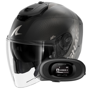 Jet Shark RS JET Carbon Speed-Tech Mat DAK + Kit bluetooth 5R Lite Solo