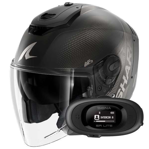 Jet Shark RS JET Carbon Speed-Tech Mat DAK + Kit bluetooth 5R Lite Solo