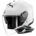 Pack Skwal Jet Blank W05 + Kit Bluetooth Sena for Shark Mesh Solo