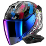 Casque Jet Shark Skwal i3 Jet Hellcat KUB + Kit Bluetooth Sena for Shark