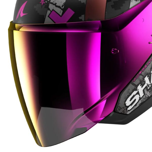 Shark Skwal i3 Jet Hellcat Mat KUV + Kit Bluetooth 5S Solo