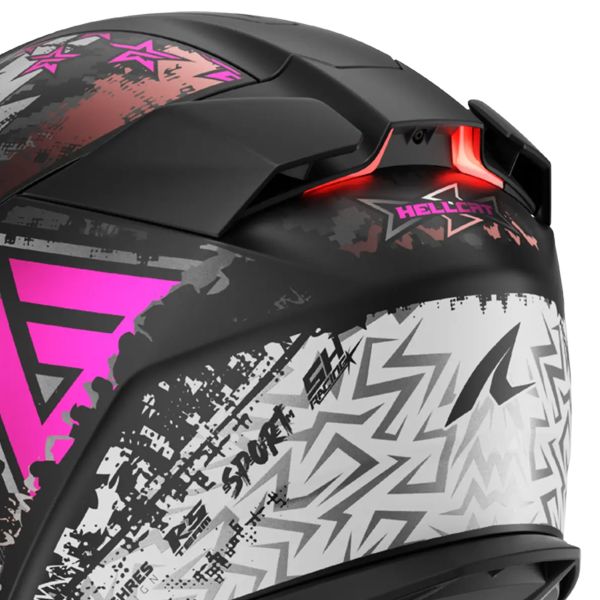 Shark Skwal i3 Jet Hellcat Mat KUV + Kit Bluetooth 5S Solo