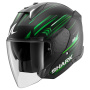 Casque Jet Shark Skwal I3 Jet Light-Blur Mat KGW