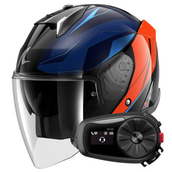 Jet Shark Skwal i3 Jet Mekarium KUO + Kit Bluetooth 5S Solo