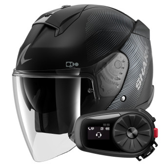 Jet Shark Skwal i3 Jet SP Lyne Mat KAA + Kit Bluetooth 5S Solo