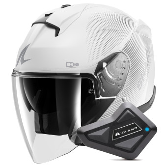 Jet Shark Skwal i3 Jet SP Lyne WSS + Kit Bluetooth BT Mini Single