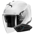 Pack Skwal i3 Jet SP Lyne WSS + Kit Bluetooth Sena for Shark Solo