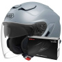 Casque Jet Shoei J-Cruise 3 Grigio Basalto + Interfono Sena SRL-03