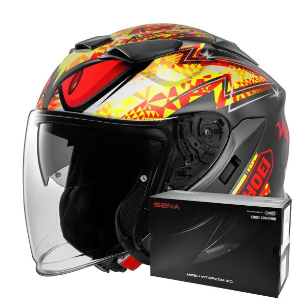 Jet Shoei J-Cruise 3 Inspired TC-1 + Intercom Sena SRL-03