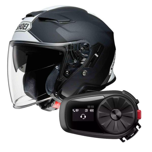 Pack Casco Moto + Kit Bluetooth : Shoei J-Cruise II Adagio TC5 + Kit  Bluetooth 5S Solo | iCasque.it