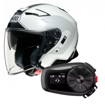 Jet Shoei J-Cruise II Adagio TC6 + Kit Bluetooth Sena 5S Solo