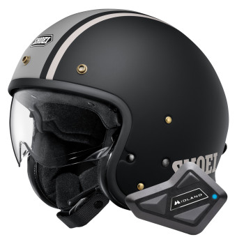 Jet Shoei J.O2 Aventure TC-10 + Kit Bluetooth BT Mini