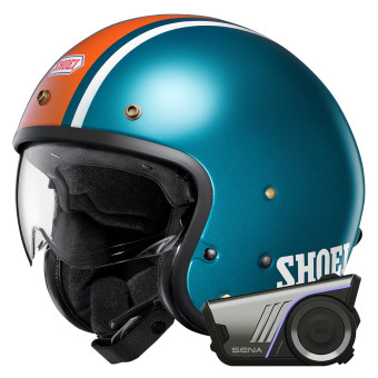 Jet Shoei J.O2 Aventure TC-2 + Kit Bluetooth Harman Kardon 60S
