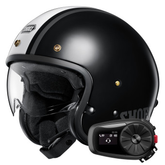 Jet Shoei J.O2 Aventure TC-5 + Kit Bluetooth 5S Solo