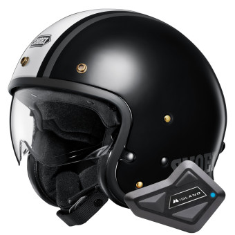 Jet Shoei J.O2 Aventure TC-5 + Kit Bluetooth BT Mini