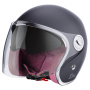 Casque Jet Stormer Clyde Black Matt