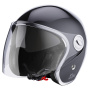 Casque Jet Stormer Clyde Black Pearly