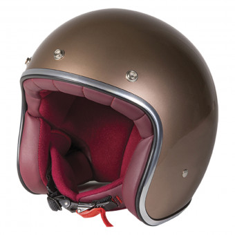 Casque Jet Stormer Pearl Champagne Glossy