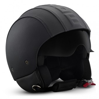 Jet Momo Design Fighter II Hero Pelle Nero 31