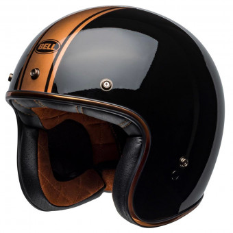 Jet Bell Custom 500 Dlx Rally Black Bronze