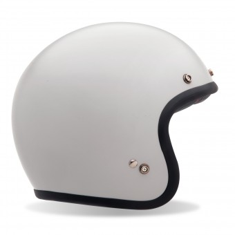 Casque Jet Bell Custom 500 Vintage White Dlx Casque Jet Bell Custom 500 Vintage White Dlx