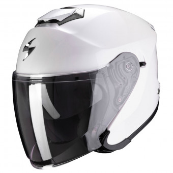 Scorpion Exo S1 White + Kit Bluetooth Sena SMH5 Solo