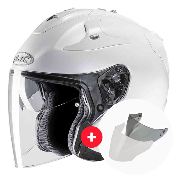 Jet HJC FG-Jet Bianco + Visiera