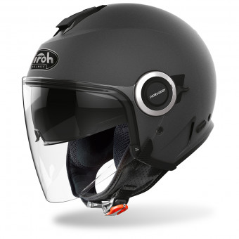 Casque Jet Airoh Helios Anthracite Matt Casque Jet Airoh Helios Anthracite Matt