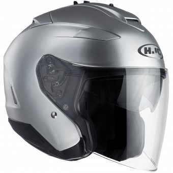 Casque Jet HJC IS-33 II Semi Flat Silver Casque Jet HJC IS-33 II Semi Flat Silver