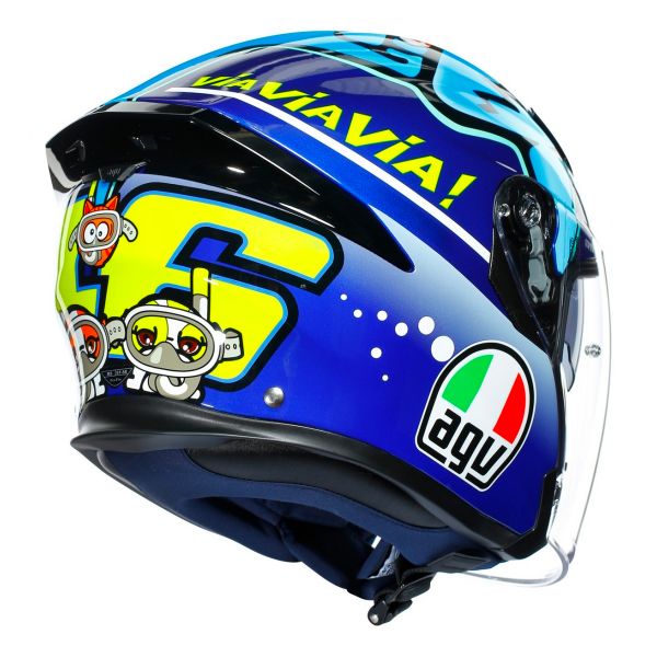 AGV K-5 Jet Top Rossi Misano 2015