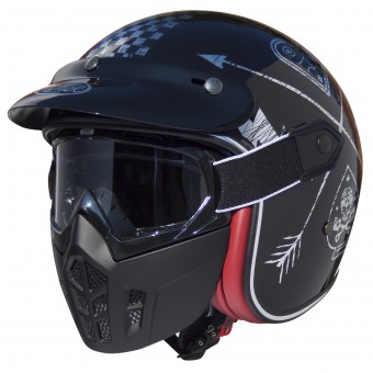 Jet Premier Mask NX Silver Chromed