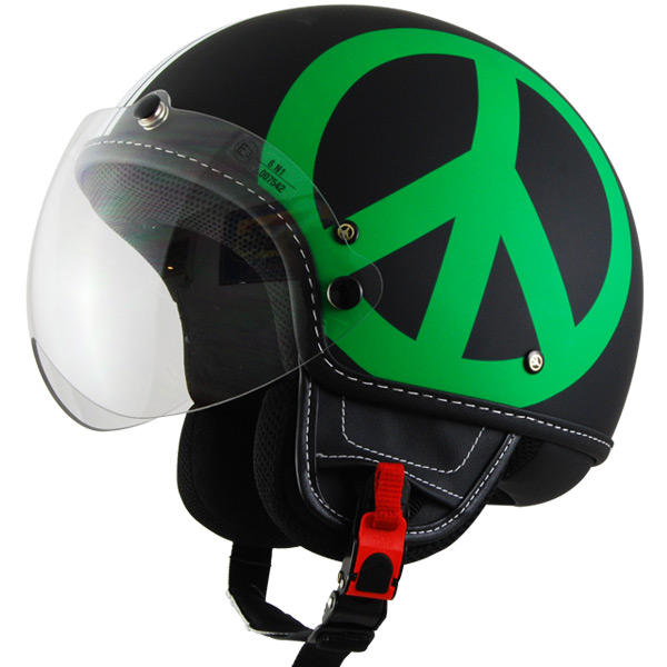 Casco Moto Moschino Peace And Love Tricolore